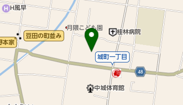 大分県住宅供給公社日田駐在所の地図画像