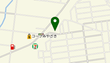 ヘアーサロンオガタの地図画像