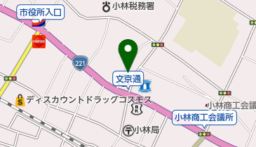 藤堂書店の地図画像