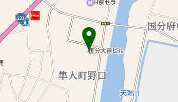 朝日生命国分営業所の地図画像