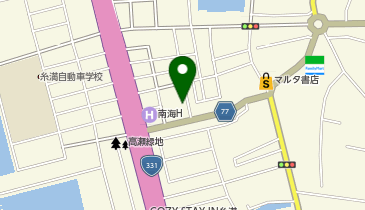 カラオケスナック愛の地図画像