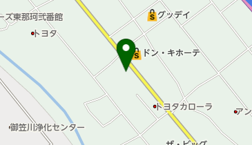 飛鳥自動車株式会社の地図画像