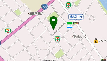 グループホーム清水の里の地図画像