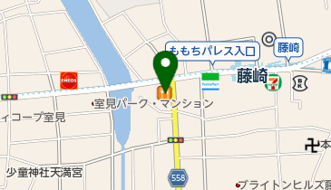 クック・チャム 藤崎店の地図画像