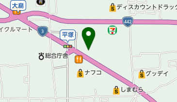 DVDコロシアム八女店の地図画像