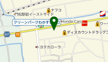 スナックわびすけの地図画像