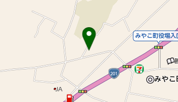 かず美容室の地図画像