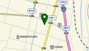 有限会社花の伊東 本店の地図画像