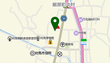 博多一番どり居食家あらい厳原店の地図画像