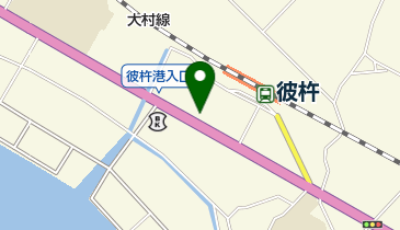 メガネの三光堂彼杵店の地図画像