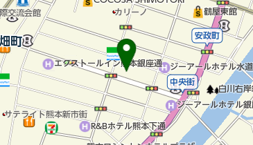 クマタクケアセンター・熊本タクシー株式会社の地図画像