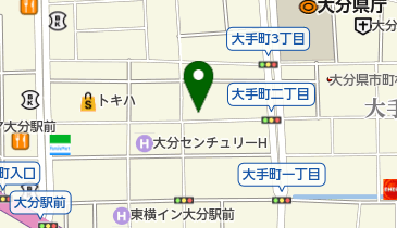 茶道裏千家淡交会(一般社団法人)大分支部の地図画像