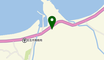 大志生木海水浴場海の家の地図画像
