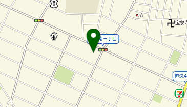 ヘアメイクレノックス コアの地図画像