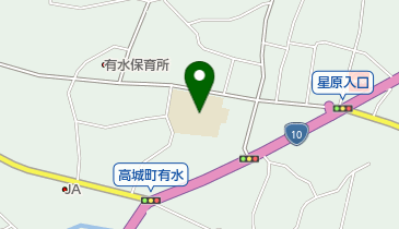 都城市 有水小放課後児童クラブの地図画像