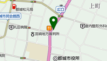 都城市役所 地域包括支援センター 都城市姫城・中郷地区地域包括支援センの地図画像