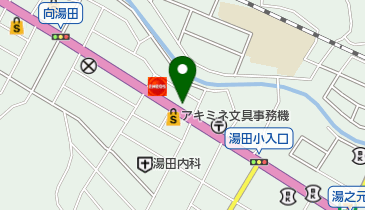 有限会社松田自動車の地図画像