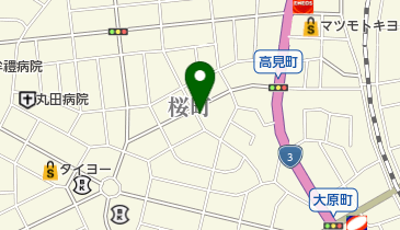 ジーンズショップルート3の地図画像