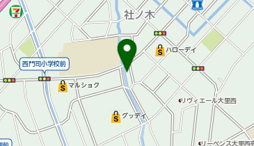 かわい整骨院の地図画像