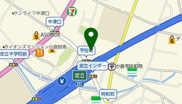 アートイン写館の地図画像