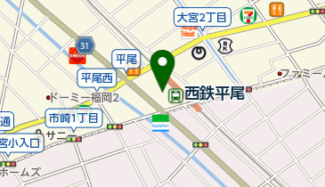 タケシタ調剤薬局 平尾店の地図画像
