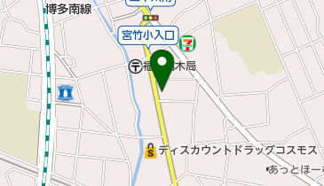 クリーニングの洗光舎高木店の地図画像