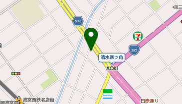 アフラック募集代理店アンシン商会の地図画像