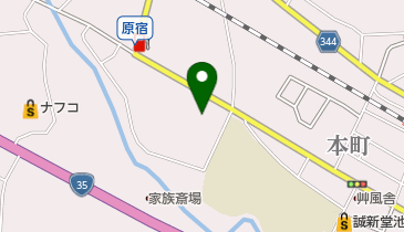 輝美容室の地図画像