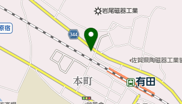 ヒデ理容院の地図画像