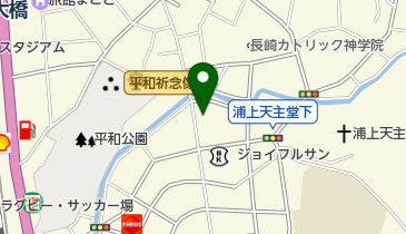 山里ゴスペルクラブの地図画像