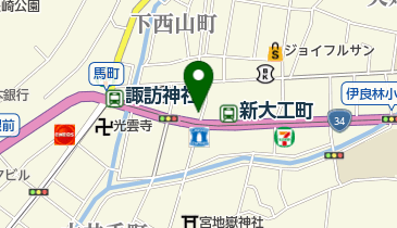 羅針塾ピアノ教室の地図画像