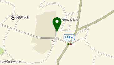 石丸衣料品店の地図画像