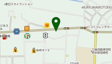 健康壱番館熊本の地図画像