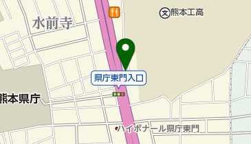 世界真光文明教団 熊本方面指導部の地図画像