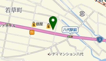 住友生命保険相互会社熊本支社 アミ八代支部の地図画像
