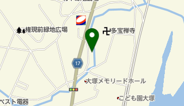 神武館道場の地図画像
