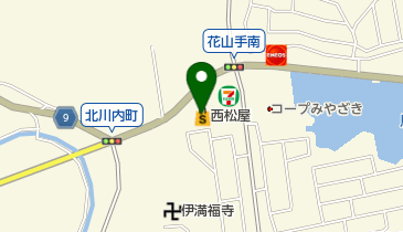 株式会社西松屋チェーン 宮崎薫る坂店の地図画像