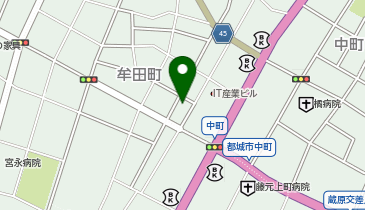 すし居酒屋洒楽の地図画像