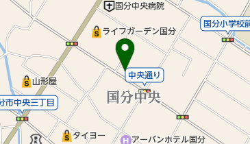 ボディバランス&エステHAND.mの地図画像