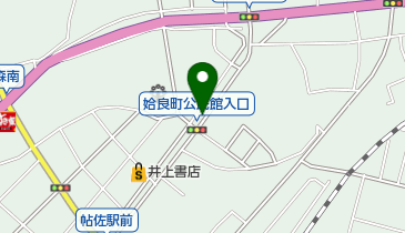 ヘアーサロンJamの地図画像