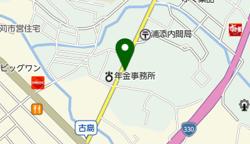 ヘアーANDエステROHASの地図画像