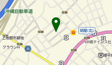 美容室チャームの地図画像