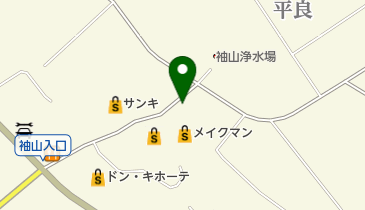 化粧品の店さよの地図画像