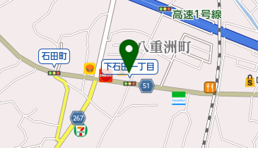 からあげ輝鶏石田店の地図画像