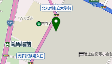 自衛隊福岡地方協力本部北九州出張所の地図画像