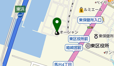 オーシャンボート免許教室の地図画像