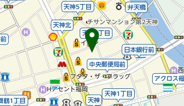 フォーレスト株式会社福岡システム開発室の地図画像