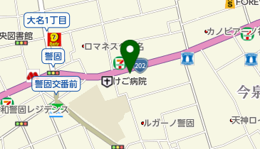 ヘアーメイクシャイニーの地図画像