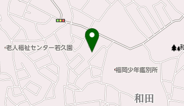 パソコン教室のくりっく若久教室の地図画像