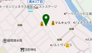 ハッチヘアーの地図画像